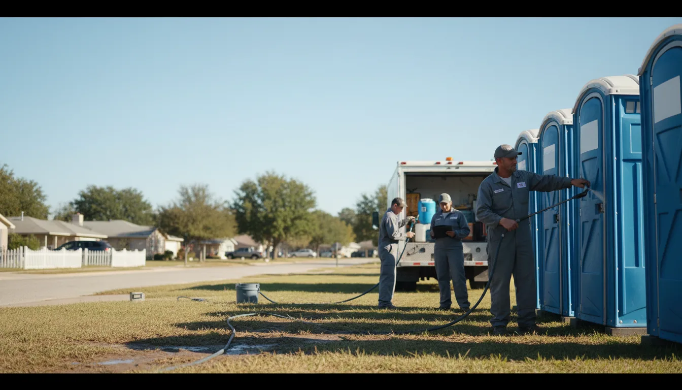 Long-Term Portable Toilet Rental in Marion, IN near me
